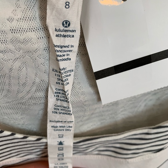 Lululemon Athletica Tank Top with Stripes, 8 - Picture 4 of 4